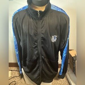 NBA Black and Blue Windbreaker Jacket